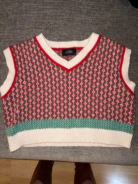 Cider Retro Knitted Vest